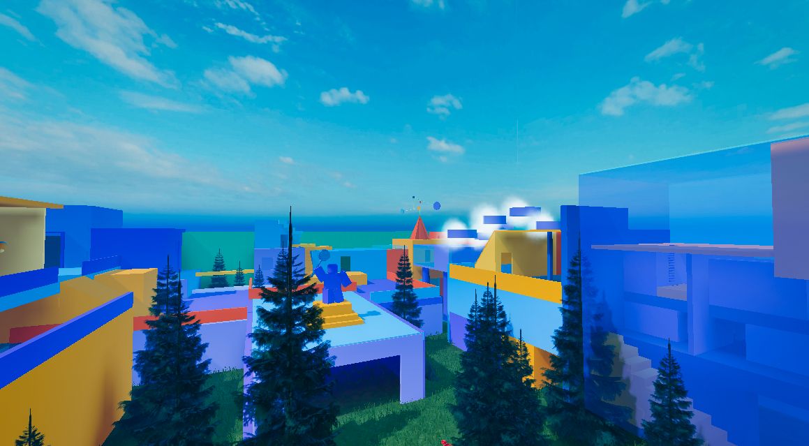 竞技场场景（蓝方区域）