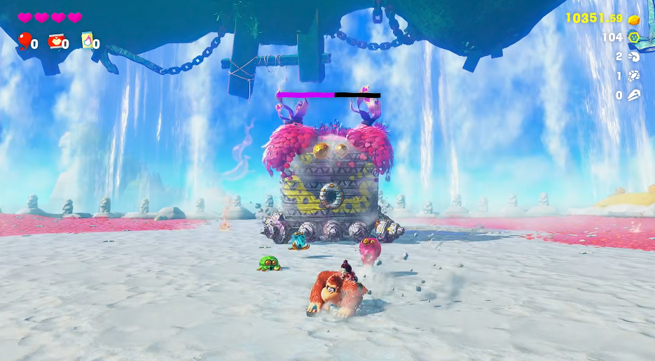 混凝土材质的 Boss